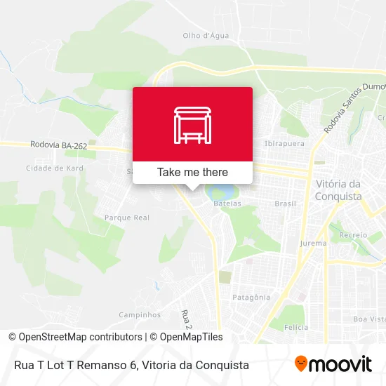 Rua T Lot T Remanso 6 map