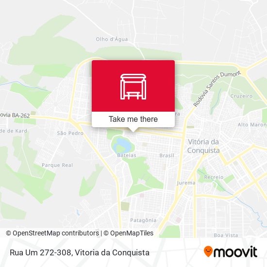Rua Um 272-308 map