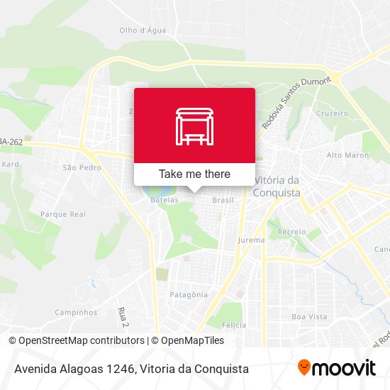 Mapa Avenida Alagoas 1246