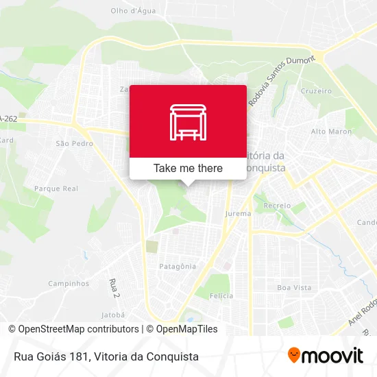 Rua Goiás 181 map