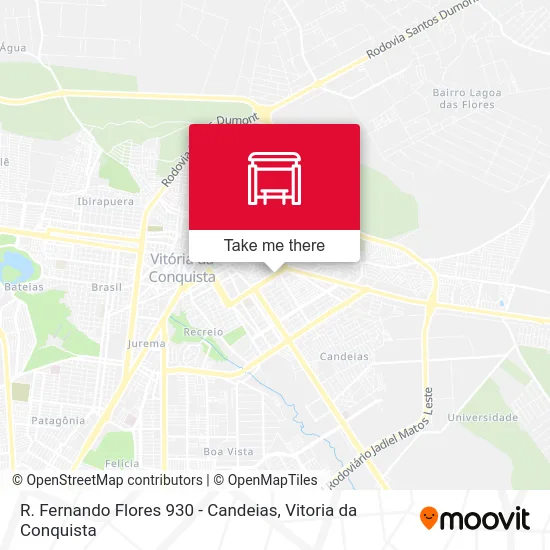 R. Fernando Flores 930 - Candeias map