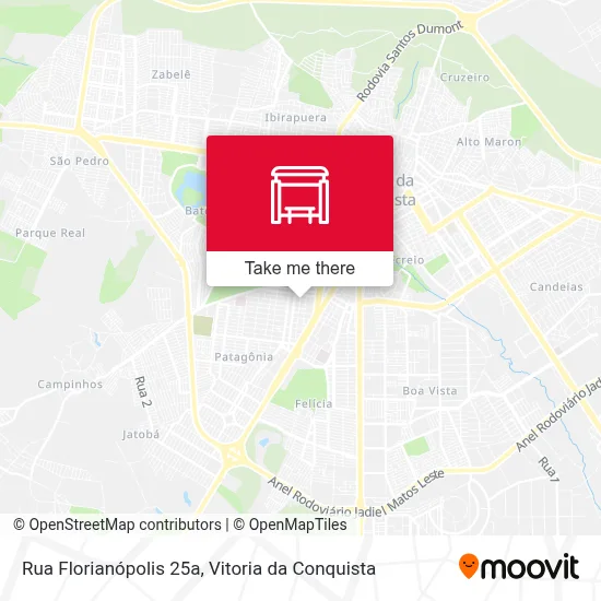 Rua Florianópolis 25a map