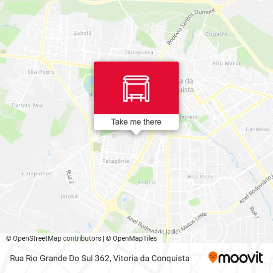 Rua Rio Grande Do Sul 362 map