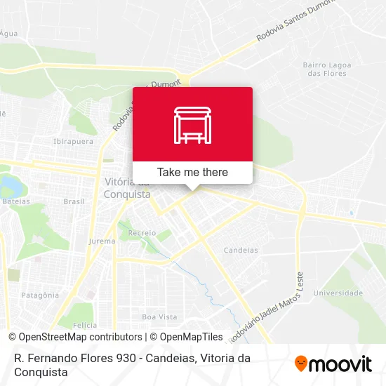 R. Fernando Flores 930 - Candeias map