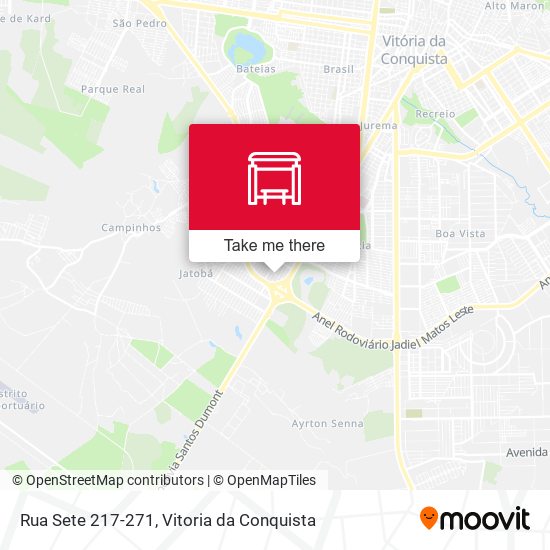 Rua Sete 217-271 map