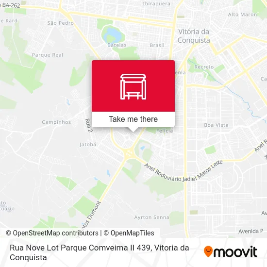 Rua Nove Lot Parque Comveima II 439 map