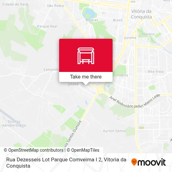 Rua Dezesseis Lot Parque Comveima I 2 map