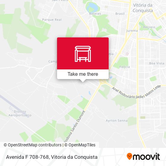 Avenida F 708-768 map