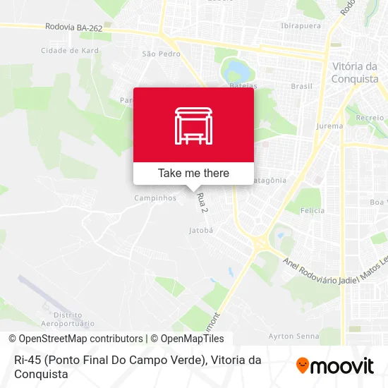 Ri-45 (Ponto Final Do Campo Verde) map