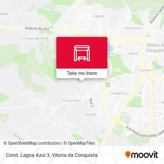 Cond. Lagoa Azul 3 map