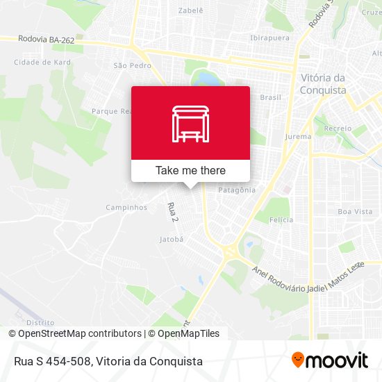 Rua S 454-508 map