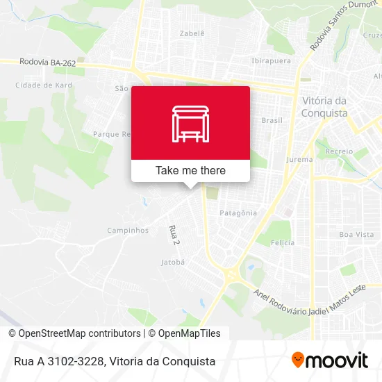 Rua A 3102-3228 map