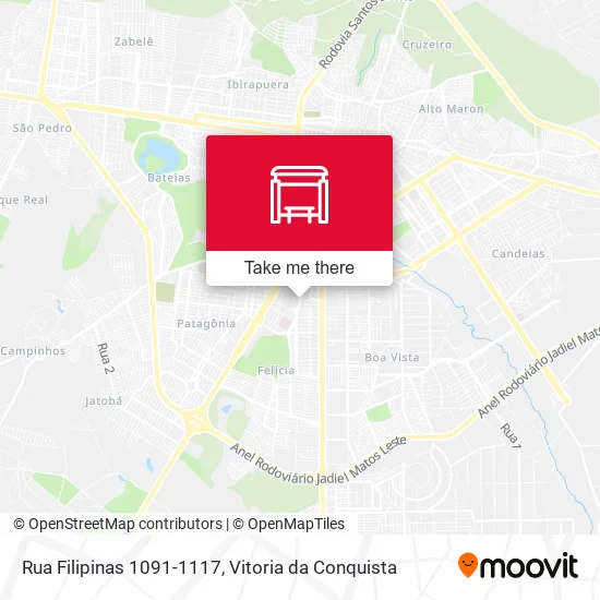 Rua Filipinas 1091-1117 map