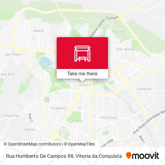 Rua Humberto De Campos 98 map