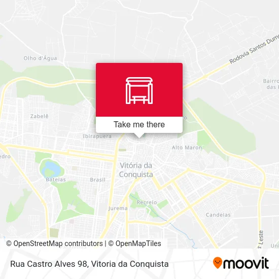Rua Castro Alves 98 map