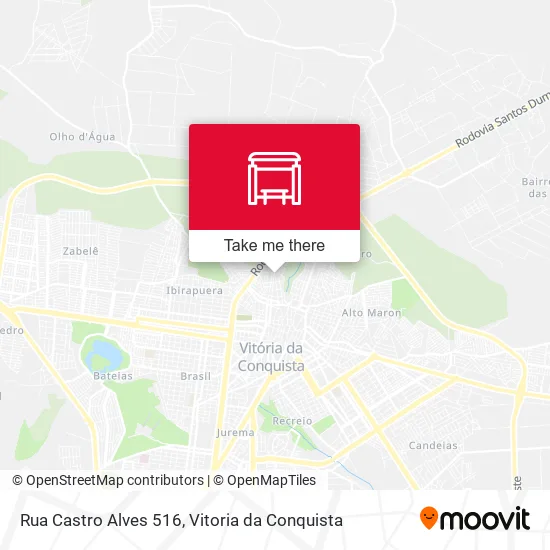 Rua Castro Alves 516 map