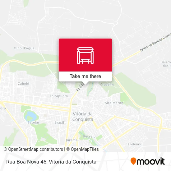 Rua Boa Nova 45 map