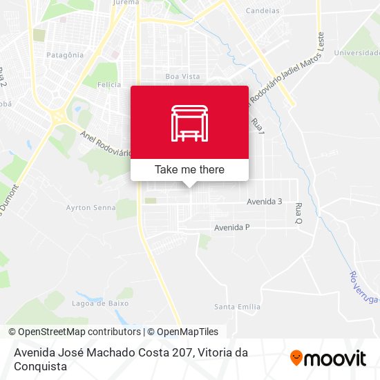 Avenida José Machado Costa 207 map