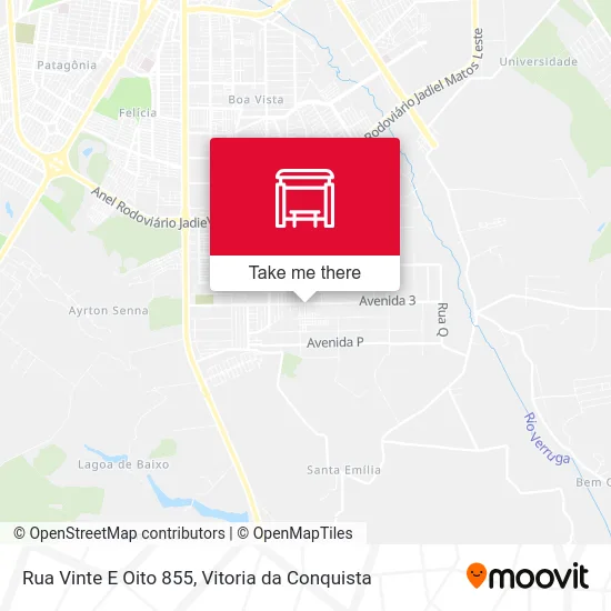Rua Vinte E Oito 855 map