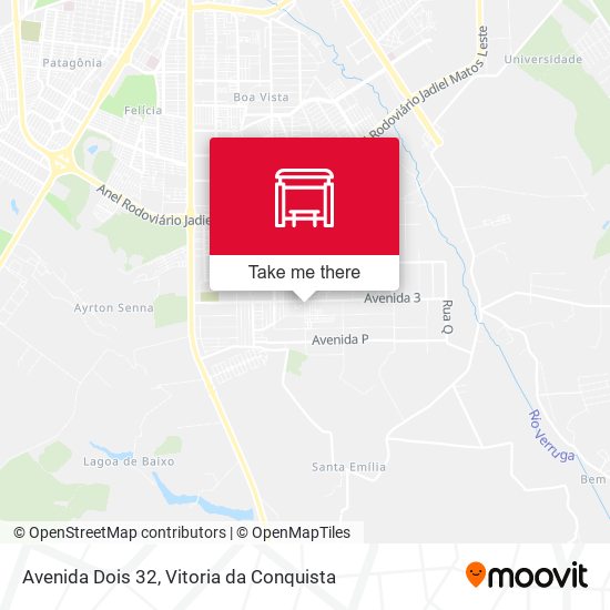 Avenida Dois 32 map