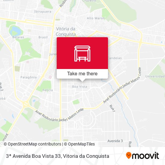 3ª Avenida Boa Vista 33 map