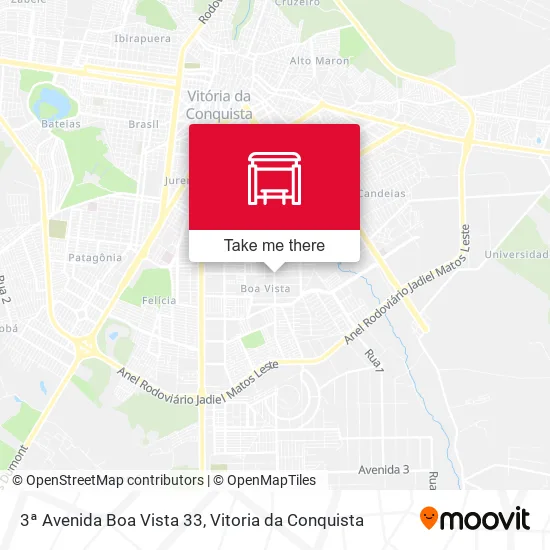 3ª Avenida Boa Vista 33 map