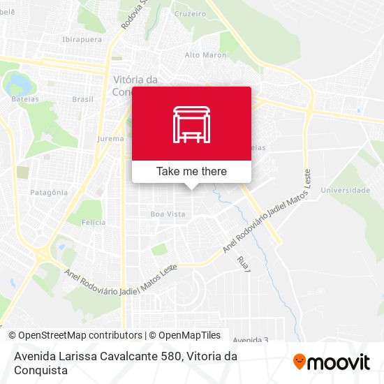 Avenida Larissa Cavalcante 580 map