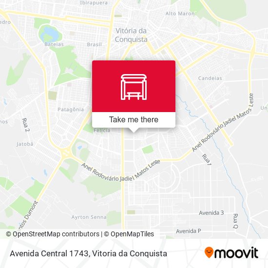 Avenida Central 1743 map