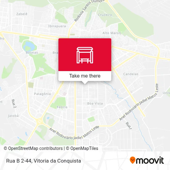 Rua B 2-44 map