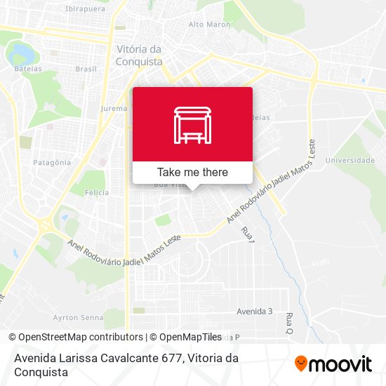 Avenida Larissa Cavalcante 677 map