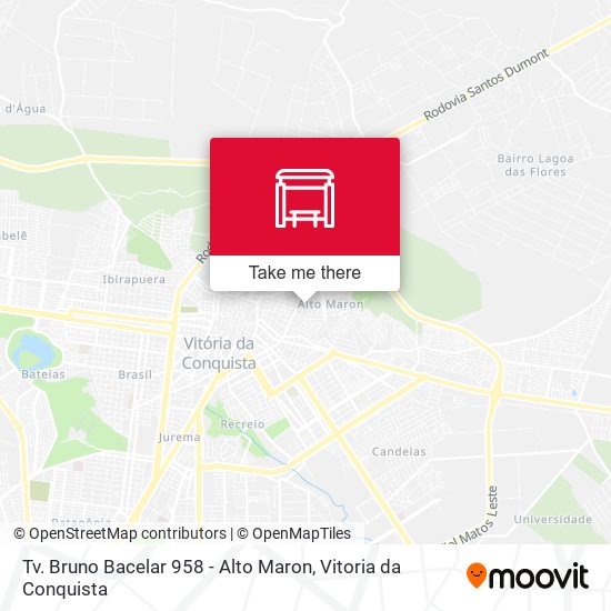 Tv. Bruno Bacelar 958 - Alto Maron map