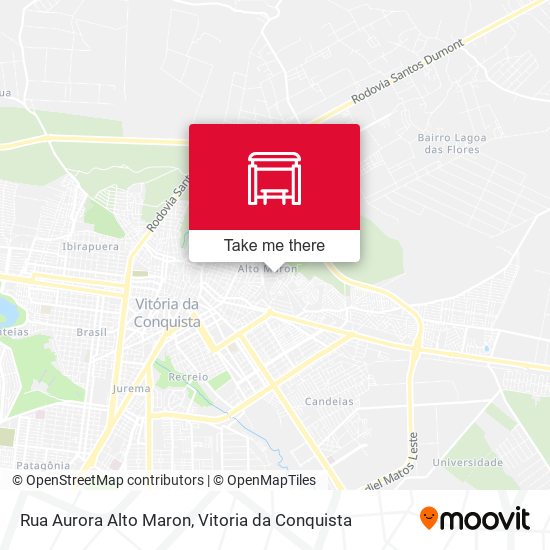 Rua Aurora Alto Maron map