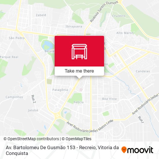 Av. Bartolomeu De Gusmão 153 - Recreio map