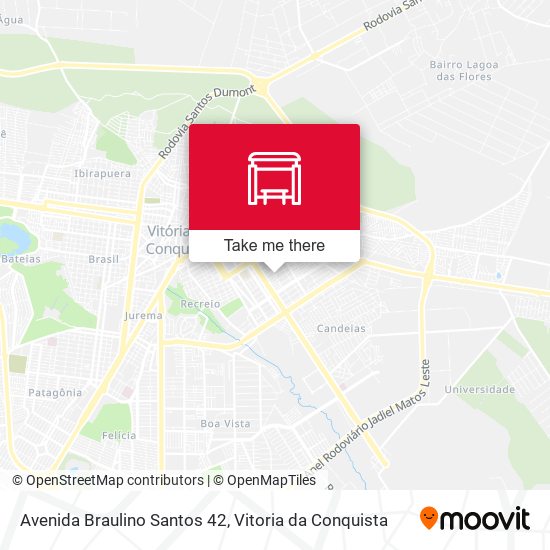 Avenida Braulino Santos 42 map