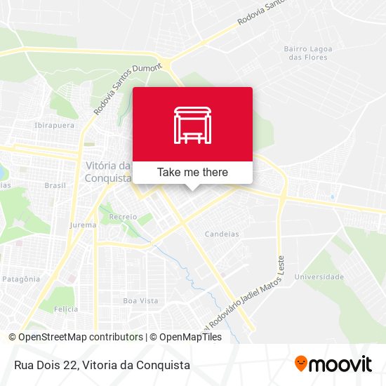 Rua Dois 22 map