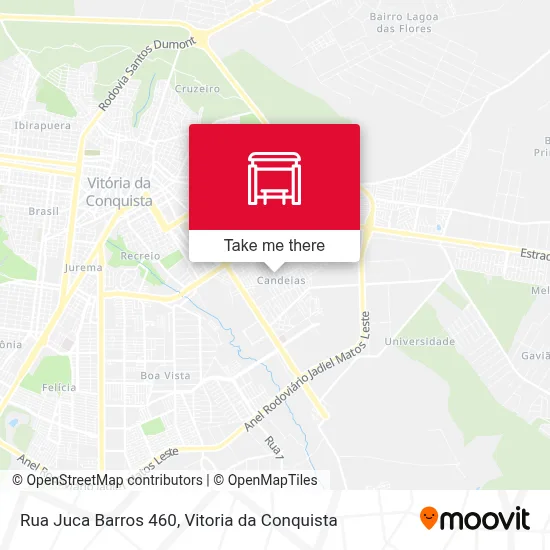 Rua Juca Barros 460 map