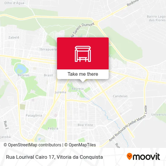 Rua Lourival Cairo 17 map