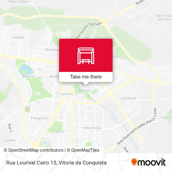 Rua Lourival Cairo 15 map