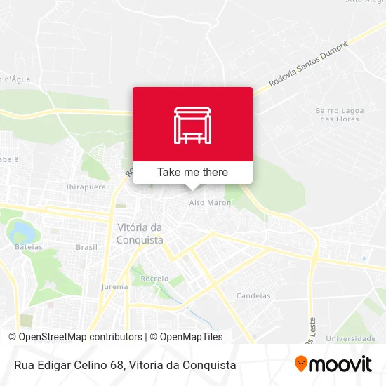Rua Edigar Celino 68 map