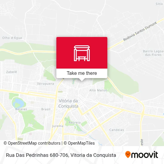 Rua Das Pedrinhas 680-706 map