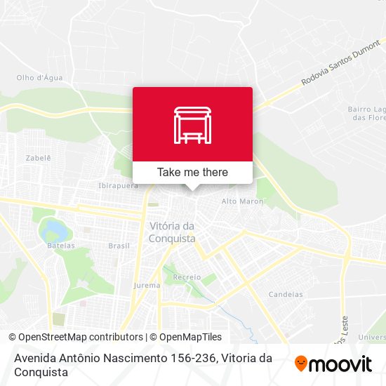 Avenida Antônio Nascimento 156-236 map