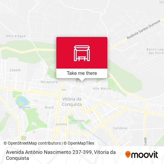 Avenida Antônio Nascimento 237-399 map