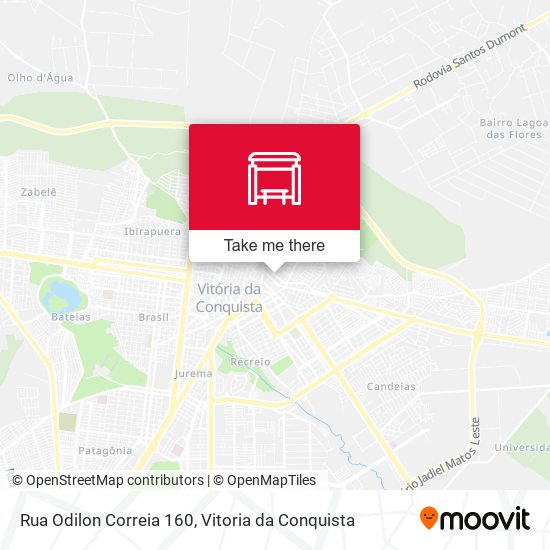 Rua Odilon Correia 160 map