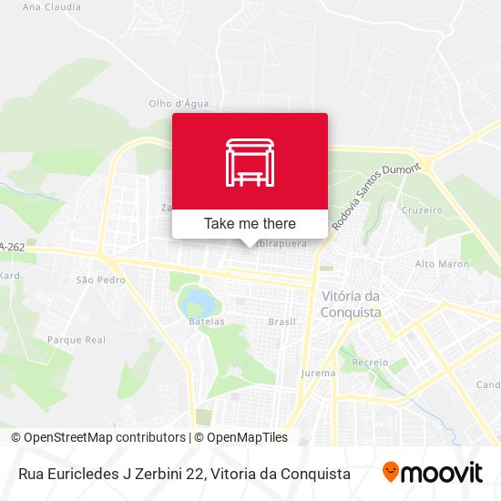 Rua Euricledes J Zerbini 22 map