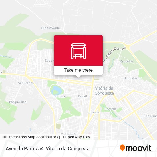Avenida Pará 754 map