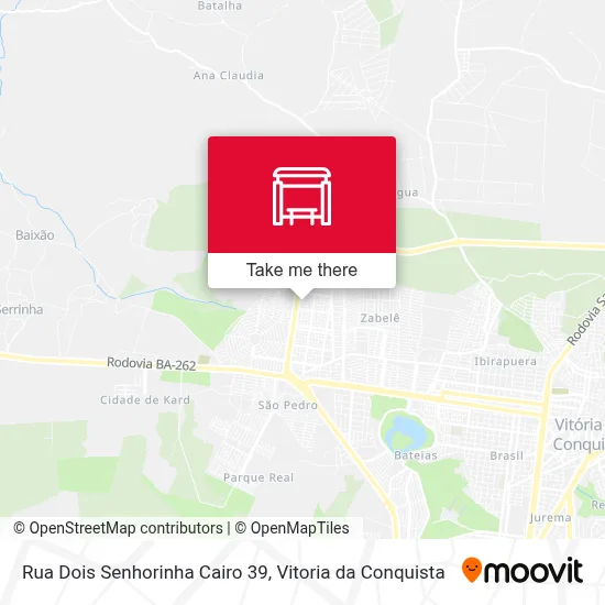 Rua Dois Senhorinha Cairo 39 map