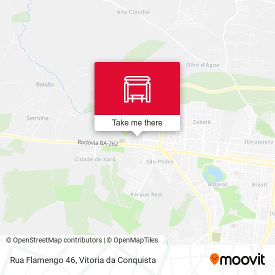Rua Flamengo 46 map
