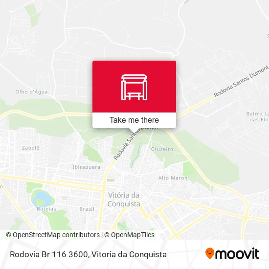 Rodovia Br 116 3600 map