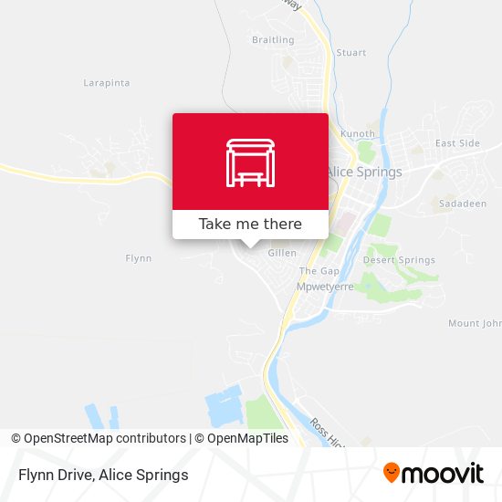 Mapa Flynn Drive