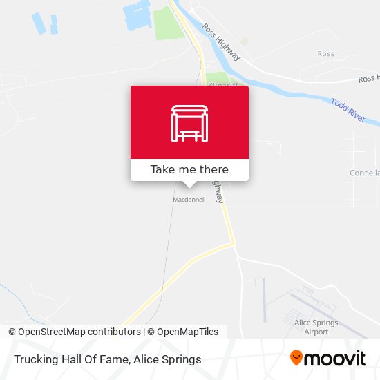 Trucking Hall Of Fame map